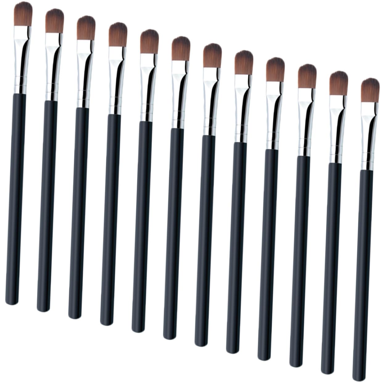 Gatuida 100stücke Lidschattenpinsel Mit Holzgriff Kosmetikpinsel Für Augen Make-up-werkzeuge Verblendpinsel Lidschatten-pinsel Augenpinsel Für Make-up Puderapplikator Make-up-pinsel Für Fr