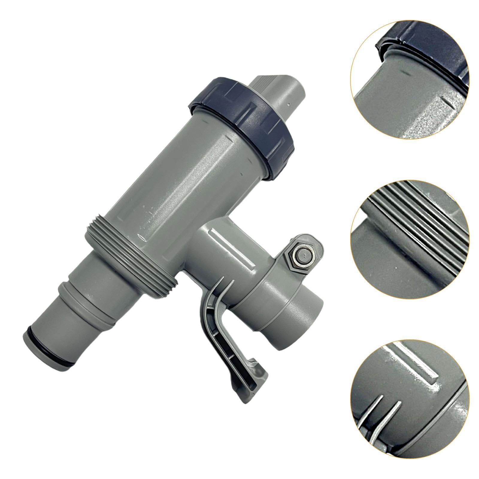 Válvula de émbolo para Piscina, Válvula de Cierre, Repuestos para Piscinas, Válvula de émbolo para, Soporte Profesional para Tubería de Pisci