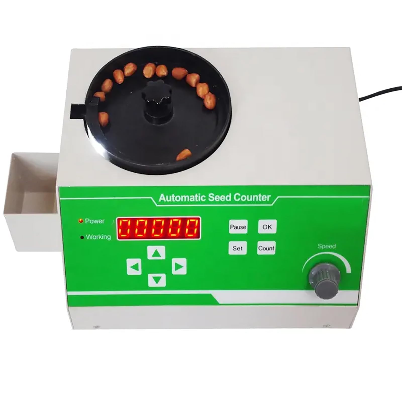 Contador Automático de Semillas 220 V 5 Capacidades de Conteo para Mijo Arroz Soja Maíz