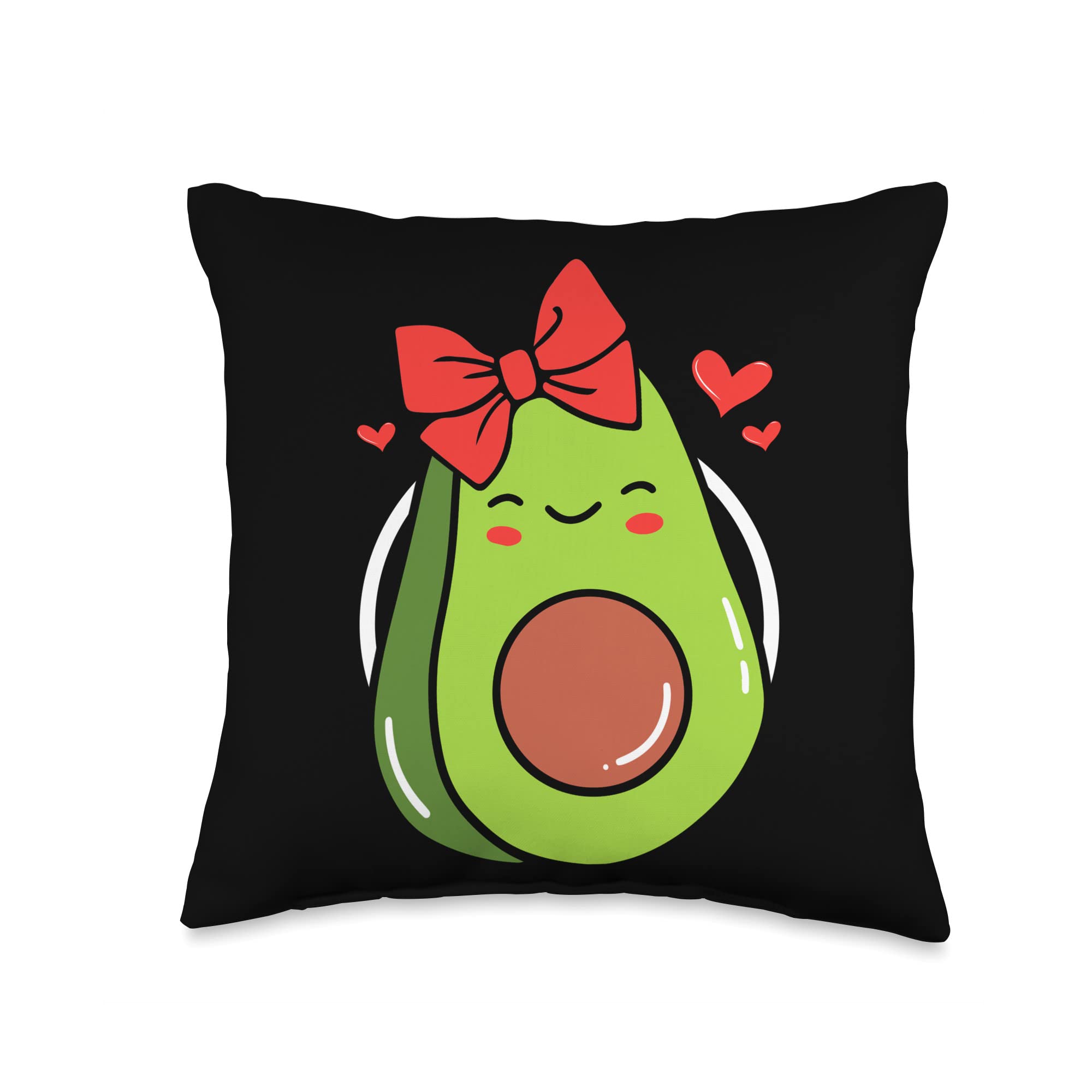 Cute Cado Throw Pillow, 16x16, Multicolor