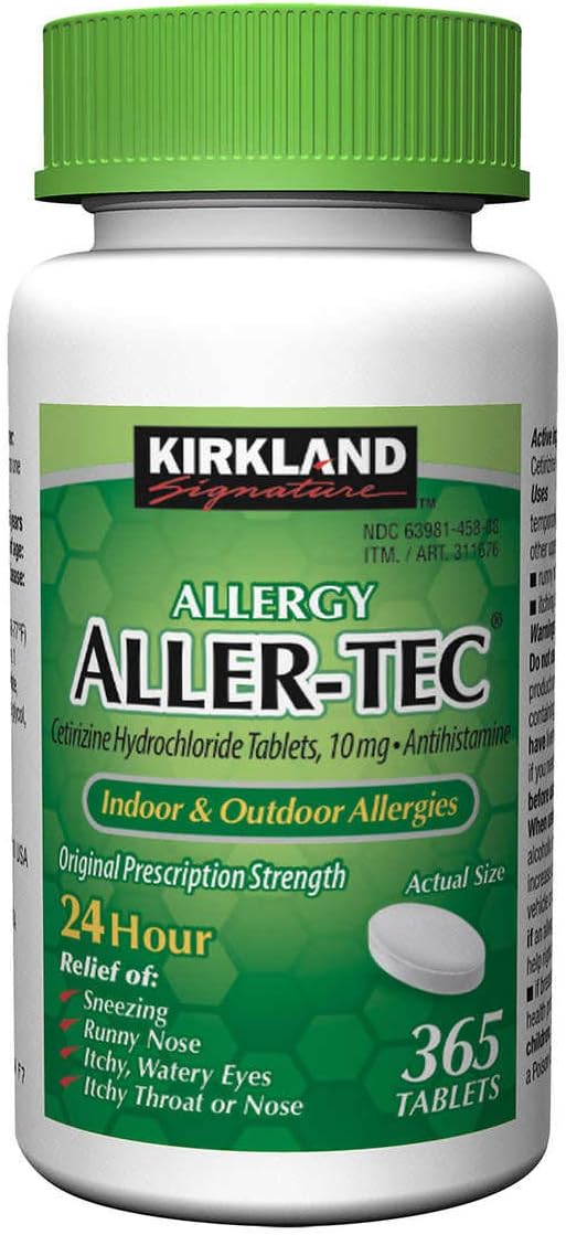 Signature Aller-tec 10mg Tablets - 365 ct - 3 pk
