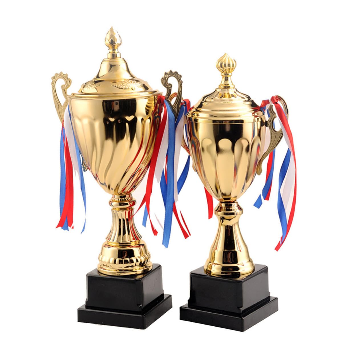 Trofeo Clásico de Metal Dorado para Competición Deportiva y Escolar