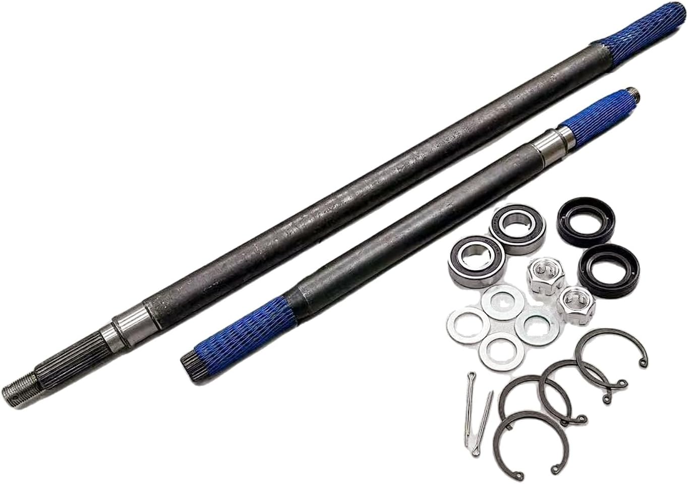 620337 614208 Rear Axle Shaft with Bearing and Seal Kit Fits for EZGO RXV Electric 2008 - up Driver and Passenger Side