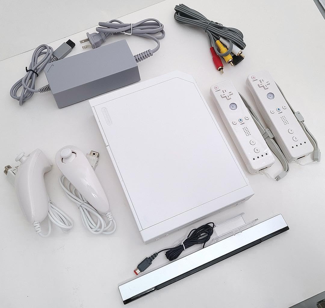 Amazon.com: Wii Nintendo Console Bundle – White RVL-001 System