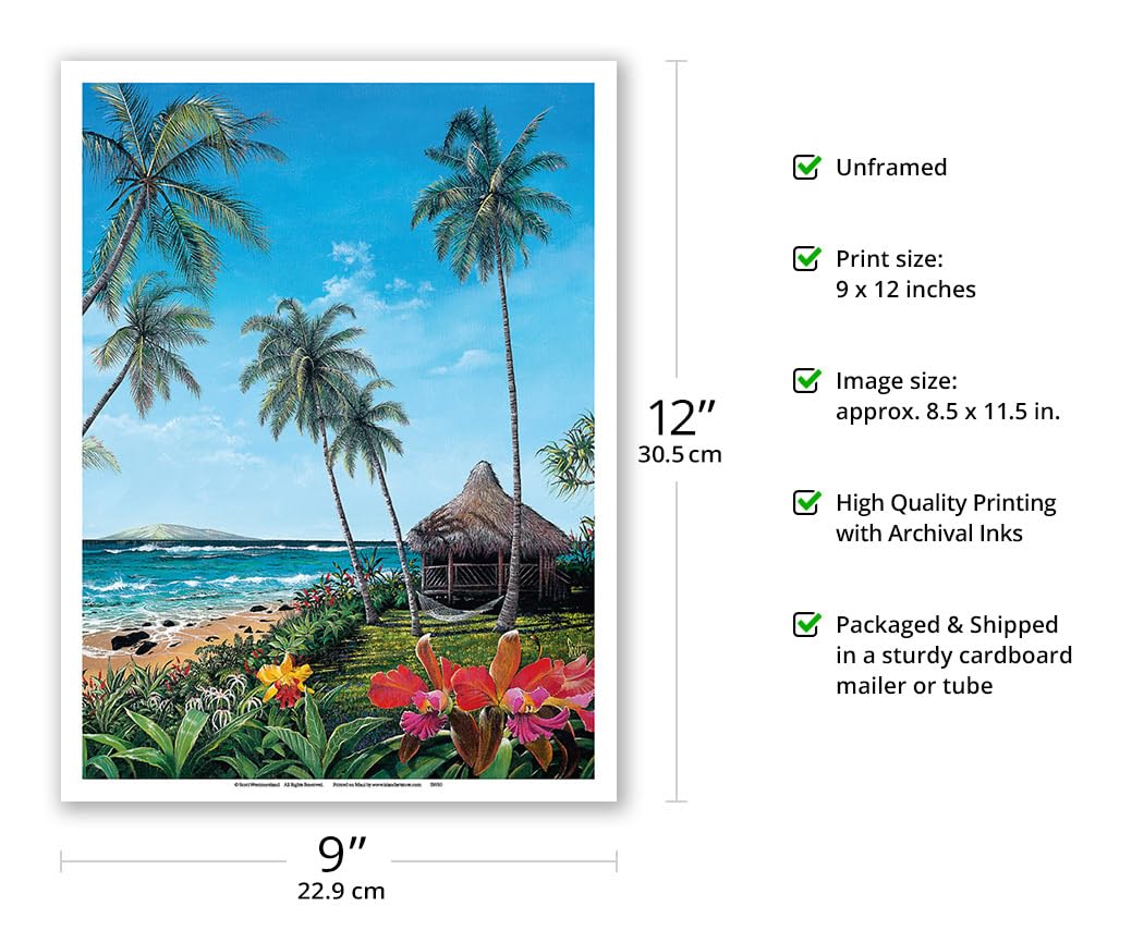 Amazon.com: Maui Morning - Hawaiian Paradise Ocean View - From an