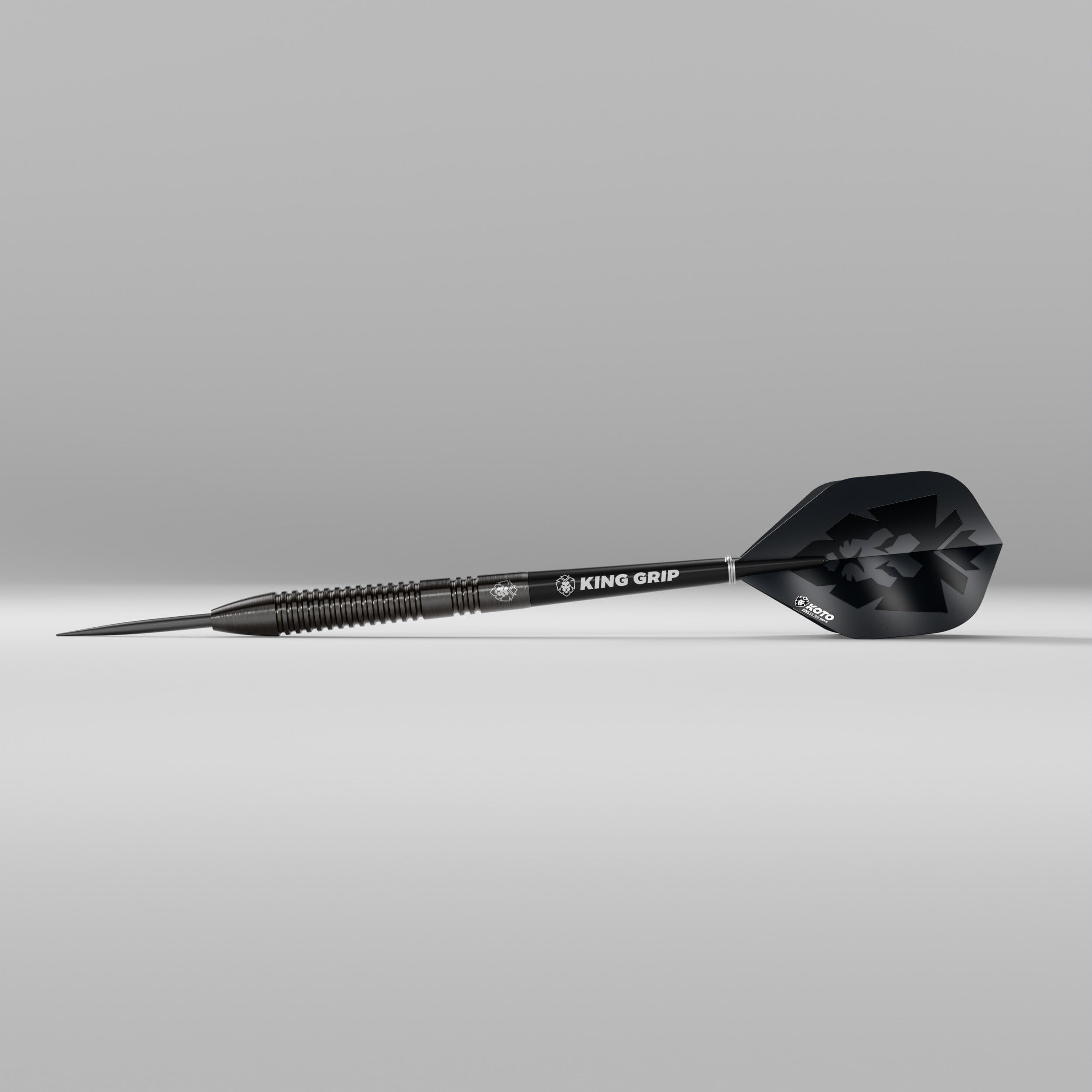 KOTO – Sting Black Tapered 90% Tungsten Rzutki, 28G, Czarny, Steel Tip