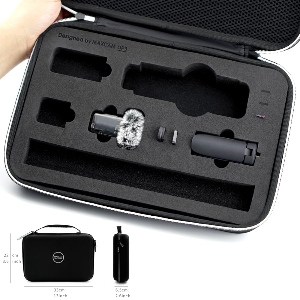 Amazon | DJI Osmo Pocket 3 Creator Combo 用 MAXCAM サイズ 収納