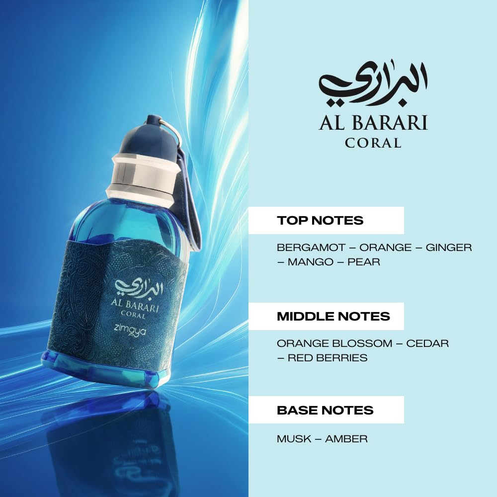 Zimaya Al Barari Coral - Perfume unisex, 100 ml