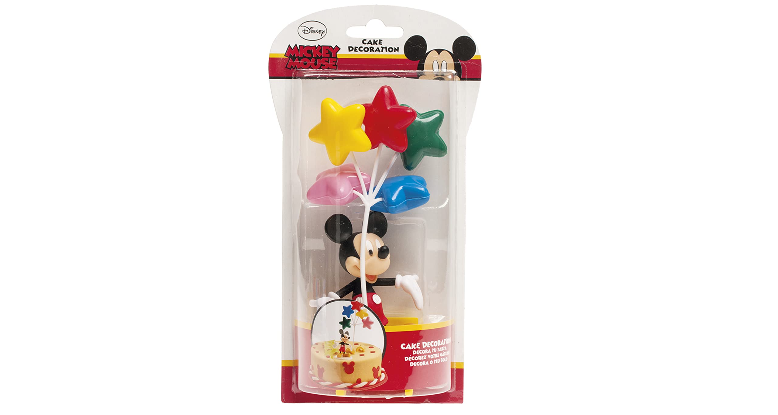 Ensemble de décorations pour gâteau d'anniversaire Mickey Mouse personnalisées - France
