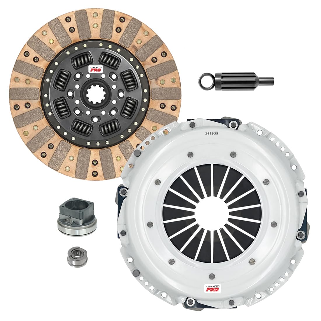 ClutchMaxPRO Performance Stage 3 Clutch Kit Compatible with 1999-2003 F250 F350 F450 F550 Super-Duty 2000-2003 F650 F750 7.3L Turbo Diesel (