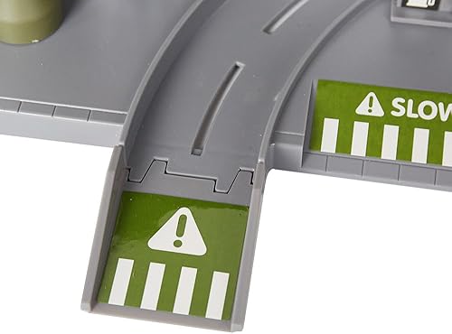 Miniatura 6 de COLORTREE - Juego de juguetes de estación de gasolina militar para niños pequeños con autos, vehículos militares de color verde para hombres