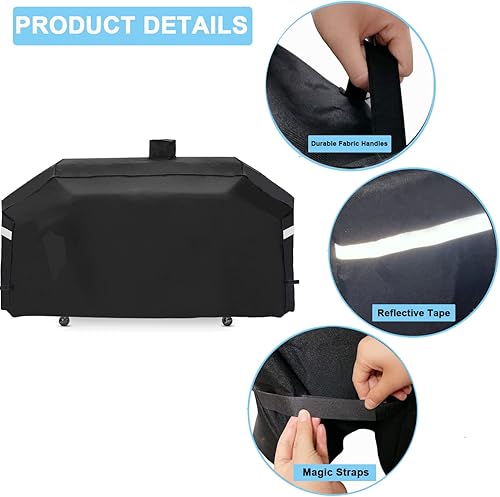 Miniatura 3 de Pit Boss Memphis Ultimate Grill - Cubierta para parrilla Smoke Hollow 4 en 1, combo de carbón PS9900, Pit Boss Memphis Ultimate Grill, cubierta