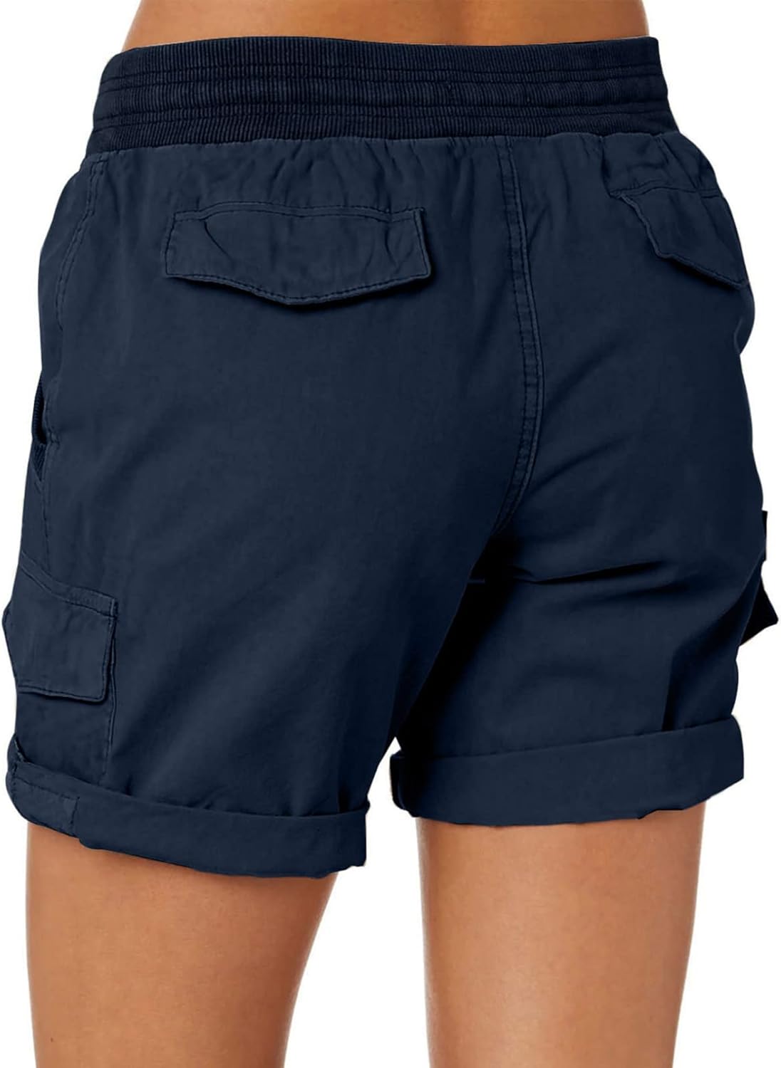 Dokotoo Womens Relaxed Fit High Waist Casual 4 Pocketed 2026 Hiking Outdoor Summer Shorts S-XL - Image 4