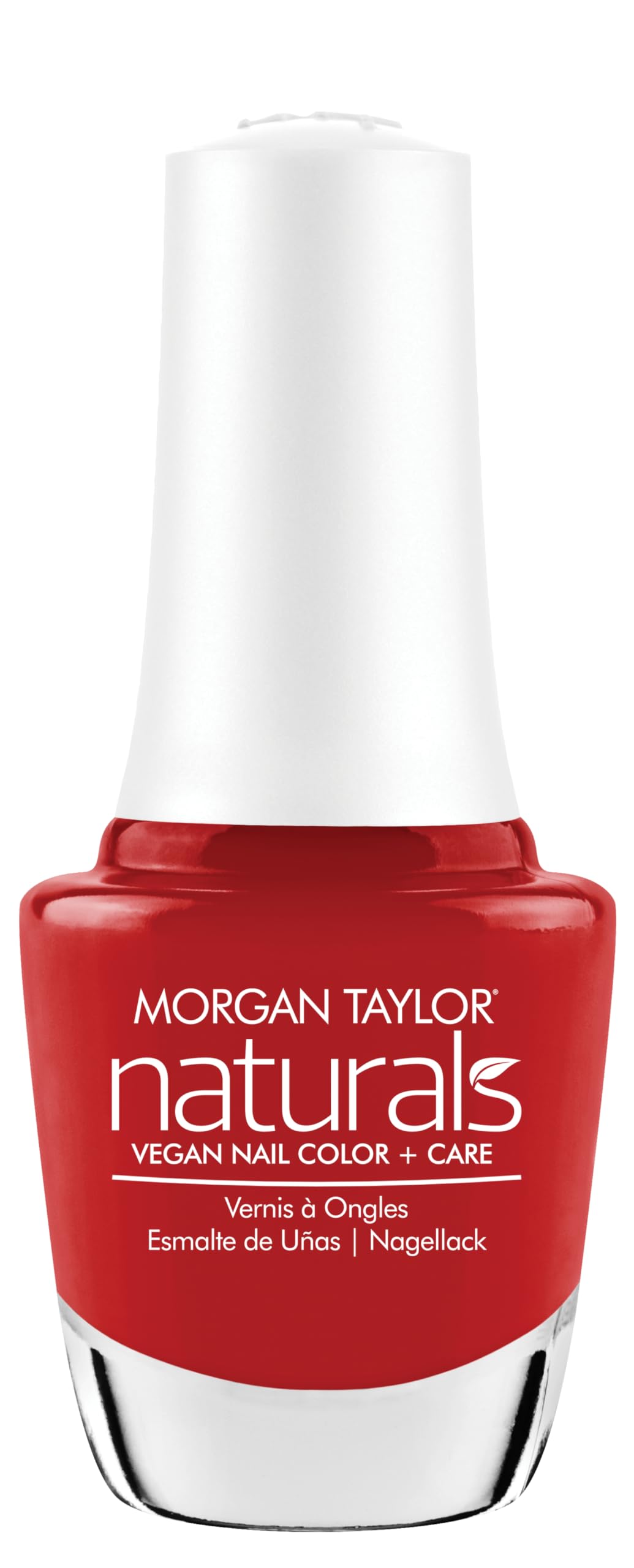 Morgan Taylor Naturals Nail Polish – Plant-Based, Vegan, Non-Toxic, Chip-Resistant, Long-Lasting, High-Gloss Finish (Bite Of The Apple, 0.5 oz)