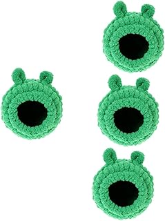 Mipcase 4 Pçs Ninho De Pássaro Ninho De Papagaio Rede De Brinquedo Para Papagaio Rede De Inverno Abrigo Para Pássaros Rede De Dormir Para Pássaros Aconchego Cabana Tenda Suspensa Rede De