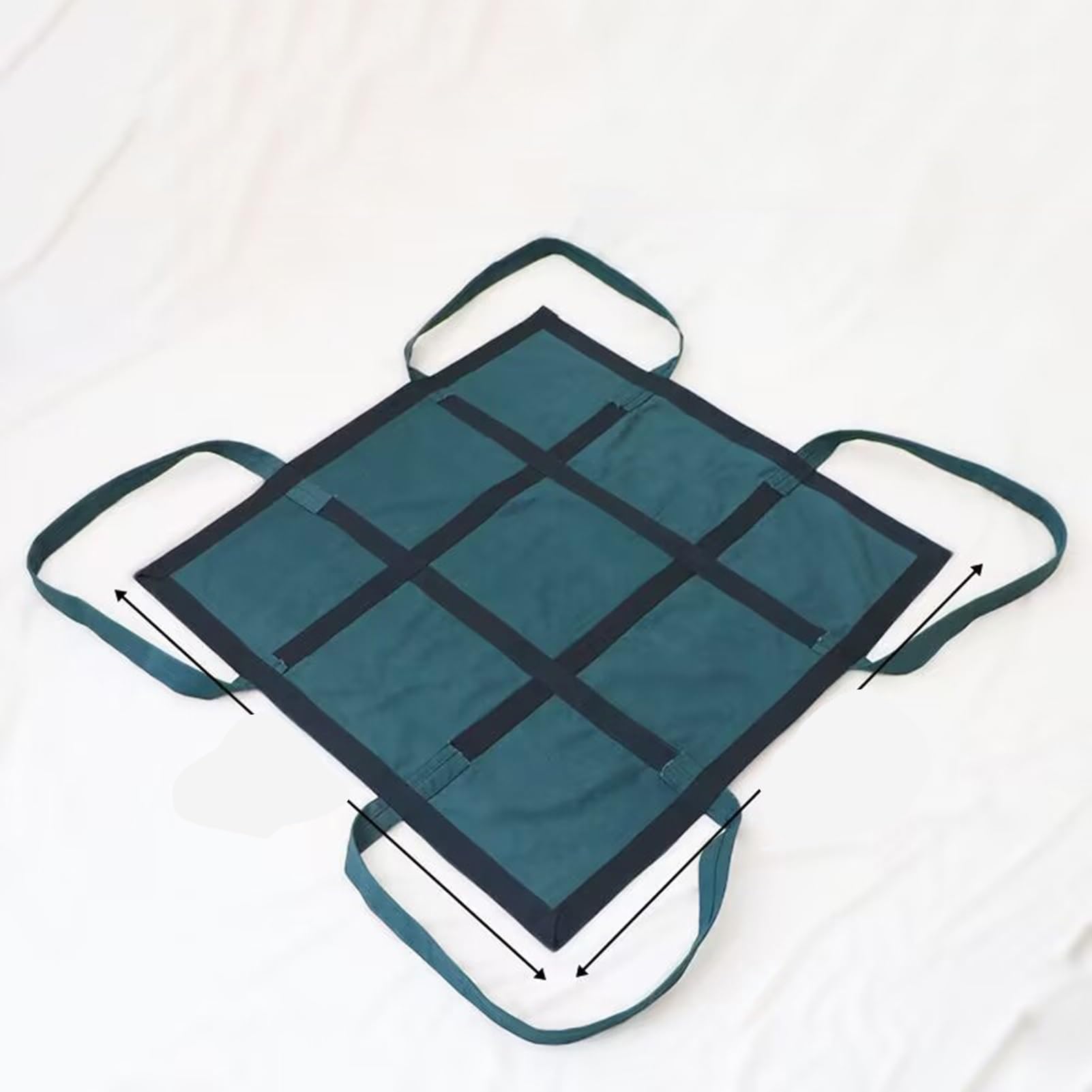 rete da carico, Nylon Capacità Di Carico 1 Tonnellata Durev(Green,115x115cm)