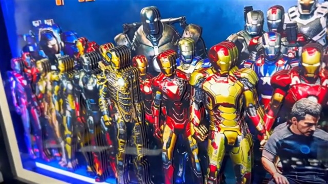 Amazon.co.jp: AooCare アイアンマン 画 周辺 グッズ 立体絵 飾り 絵