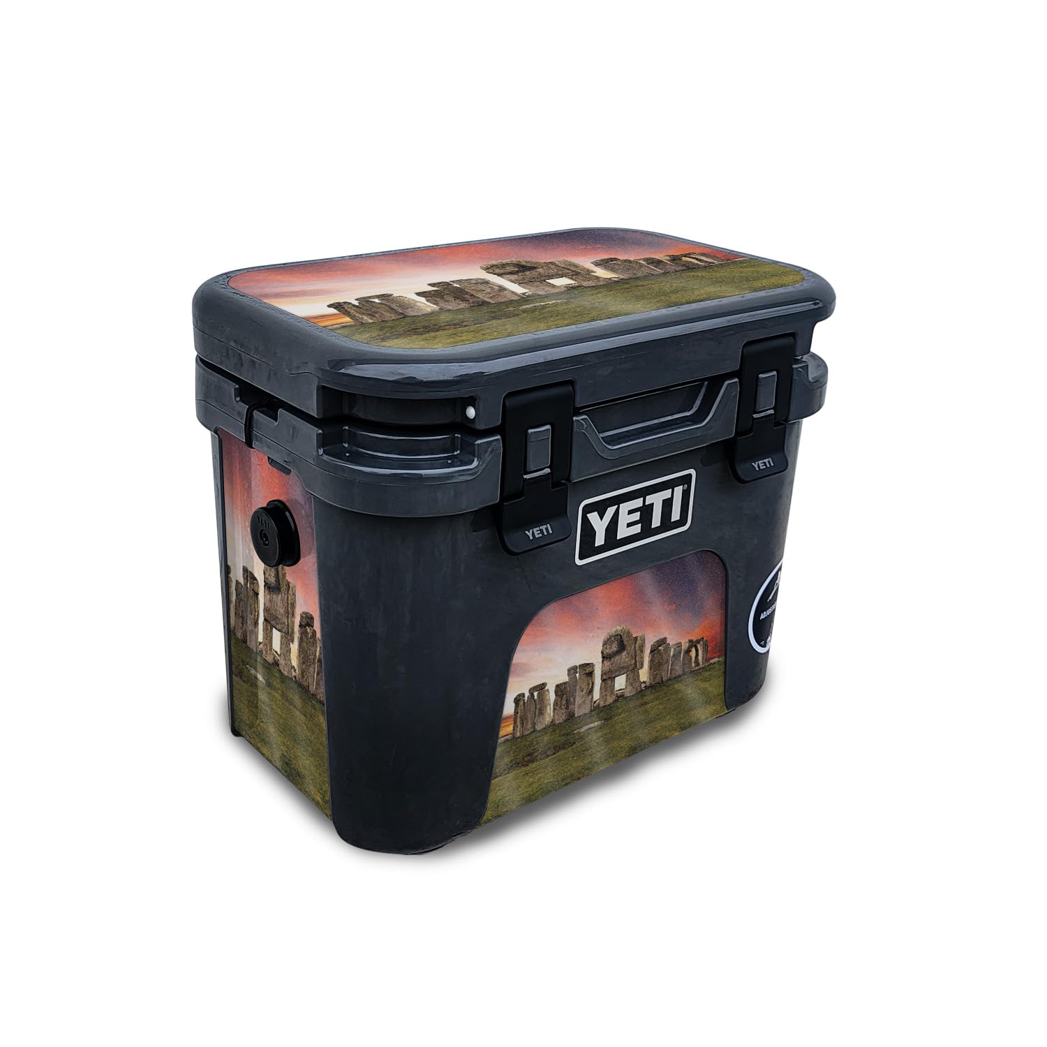 Glossy Glitter Skin Compatible with Yeti Roadie 15 Hard Cooler - Imposter - Premium 3M Vinyl Protective Wrap Decal Cover - Easy to Apply | Crafted in The USA by MightySkins