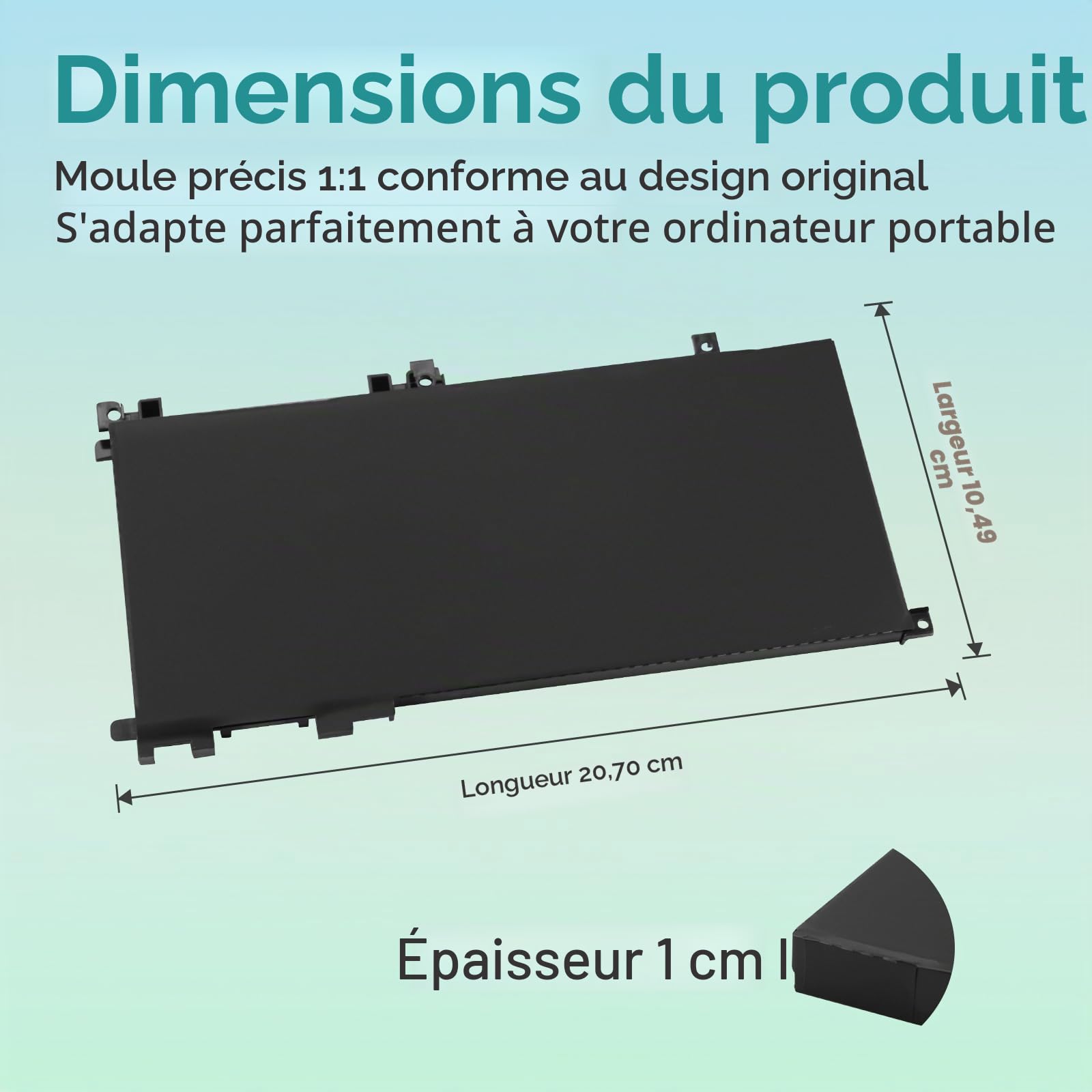 K KYUER TE03XL Batterie pour HP Omen 15-ax000 Pavilion 15-bc000 15-bc000ng bc003ng bc004ng bc005ng bc006ng bc009ng bc011ng 15-ax007ng ax003ng ax000nl ax005ng ax001ns ax008ns ax038nf ax009ng TPN-Q173