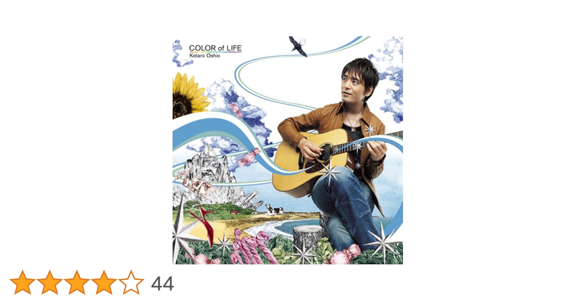新品・未開封　初回盤　押尾コータロー/COLOR of LIFE-movies- Amazon.co.jp: COLOR of LIFE (初回限定盤)(DVD付): ミュージック