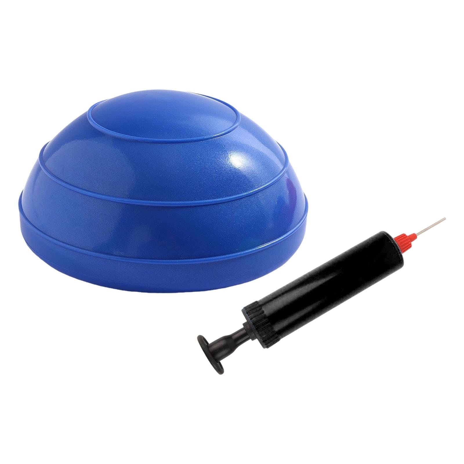 CALANDIS Half Exercise Ball Practical Nonslip Base for Indoor Outdoor Home Gym Office Blue | Exercise Balls | Fitness Equipment & Gear | Fitness Running & Yoga | Sporting Goods-picture-21