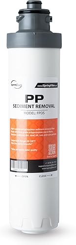 iSpring Reemplazo del filtro de sedimentos de primera etapa FPDS para DS4B y DS4S