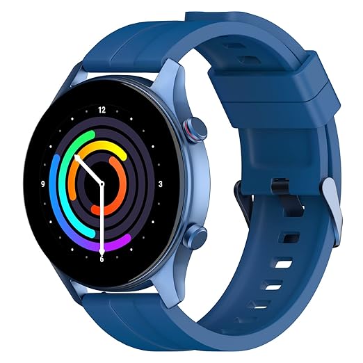 Noise Newly Launched Evolve 2 Play AMOLED Display Smart Watch with Fast Charging, Always On Display, 50 Sports Modes, Hindi Language Support, Health Suite (Electric Blue) at Rs. 1999