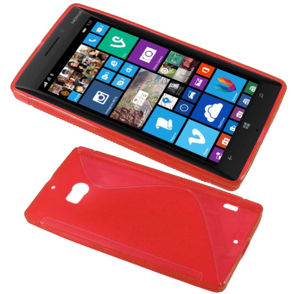 ebestStar - Cover Compatibile con Nokia Lumia 930 Custodia Protezione S-Line Design Silicone Gel TPU Morbida e Sottile + Penna, Bianco [Apparecchio: 137 x 71 x 9.8mm, 5.0