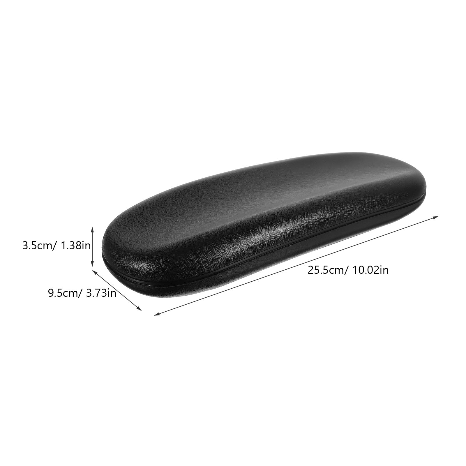 Lurrose Almohadillas y de Oficina para Giratoria Brazos Par de Silla Reposabrazos Ajustables de PU Negro a Aliviar Estrés en Cuello, 1