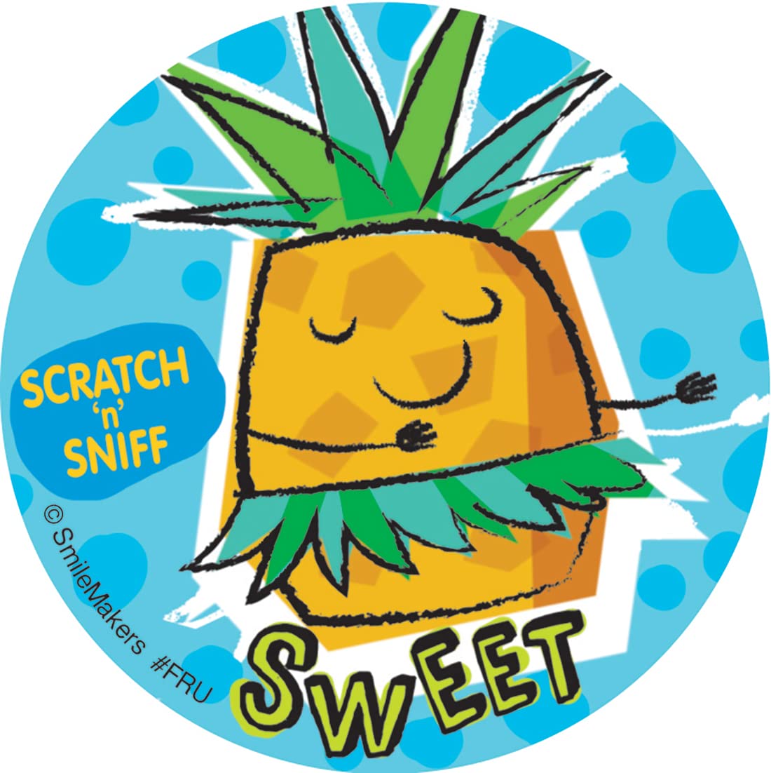 Scratch 'n Sniff Stinky Stickers How Sweet, Cinnamon Roll Scent T83628