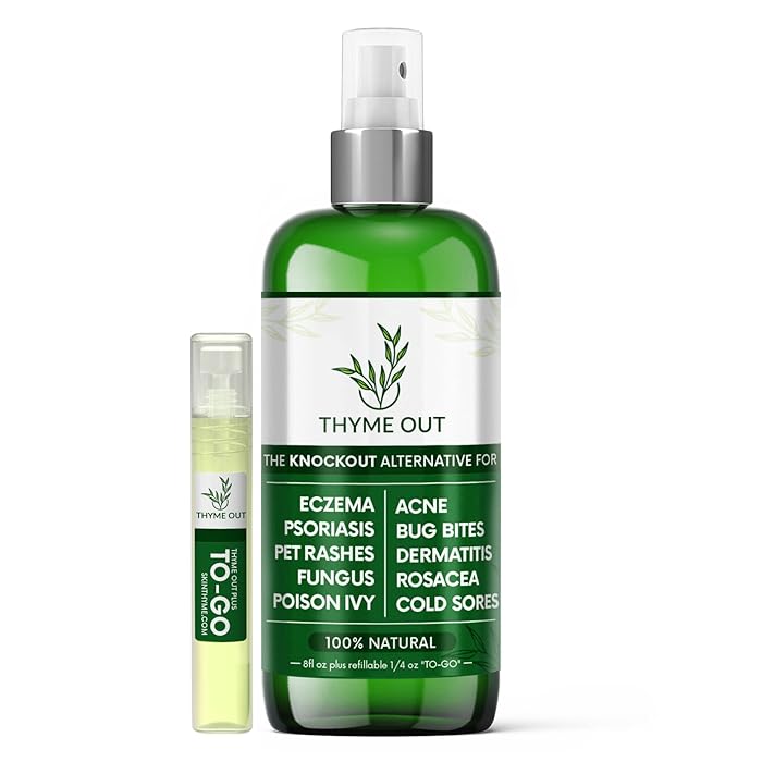 Buy Thyme Out Natural Skin Treatment for Eczema Relief, Psoriasis, Acne