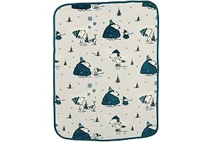 Swing into the Holiday Spirit with Franco Peanuts Snoopy Puffer Coat Christmas Blanket