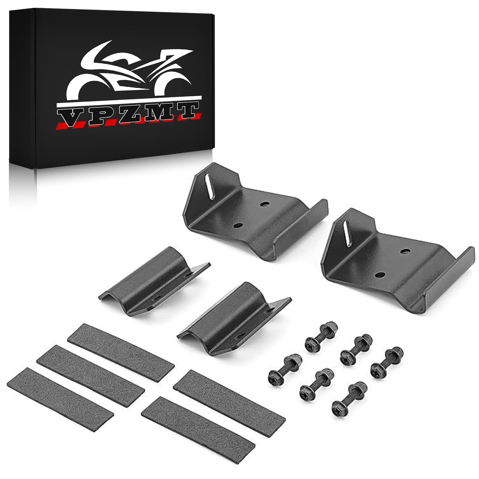 50'' Curved Straight LED Light Bar Windshield Mounting Brackets for Polaris