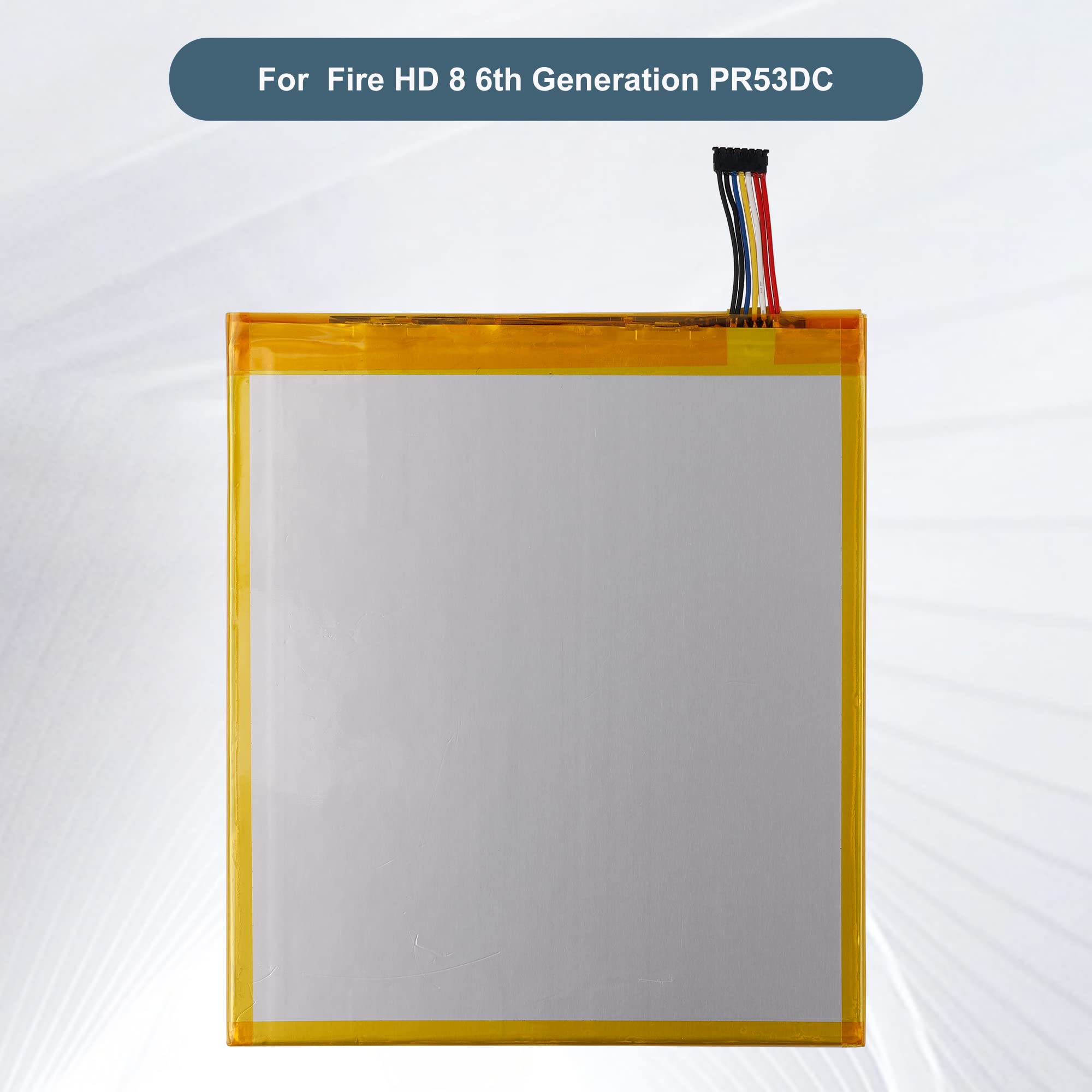 E-YIIVIIL Replacement Battery 58-000161 26S1018 Compatible with HD 8 6th Generation PR53DC with Repair Tool Kit