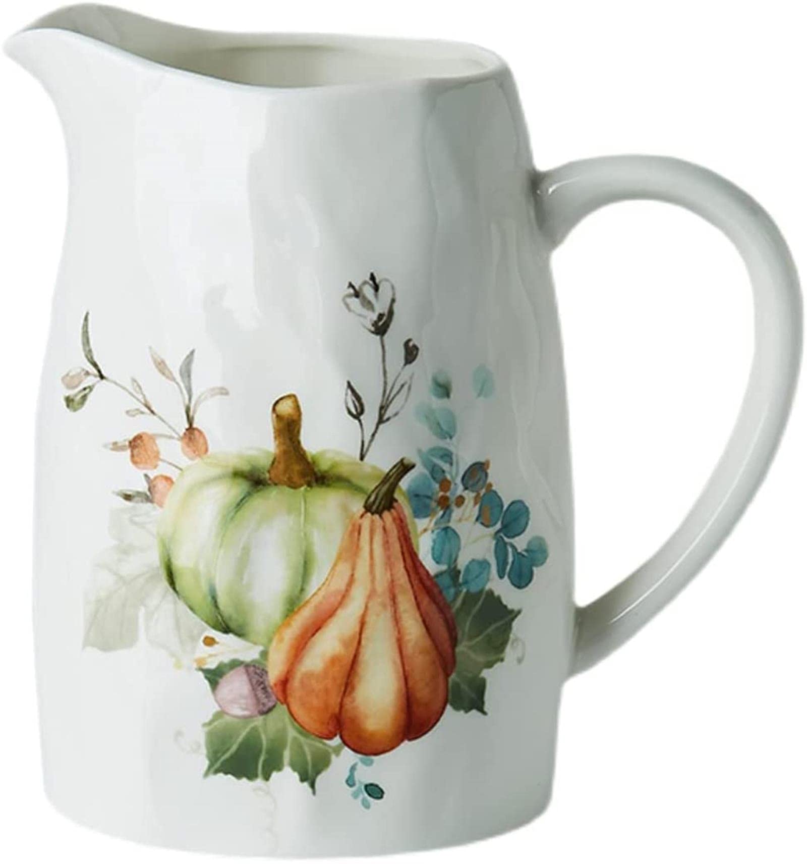 Brocca per Acqua Semplice Brocca in Ceramica per Uso Domestico con Manico e beccuccio Teiera Creativa Resistente alle Alte Temperature Multifunzionale Personalizzata