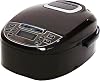 ROOMMATE Multi-Function Rice Cooker, 5 Cups, Microcomputer Controlled, Brown, For 2-4 People, Extra Thick Pot, Steam Tray Included, 6 Types of Rich Menu White Rice, Quick Cook, Unwashed Rice, Brown