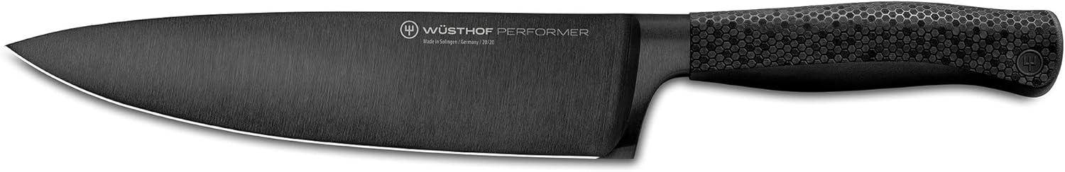 Wüsthof Performer 8" Chef's Knife, Black - Thumbnail 3