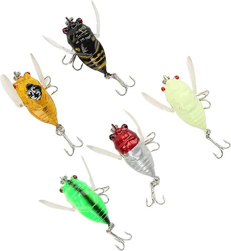 Miniatura 4 de Señuelos de pesca para lubina, señuelos realistas simulan cebo de pesca en forma de cigarrillo, anzuelo artificial de natación de agua dulce, para