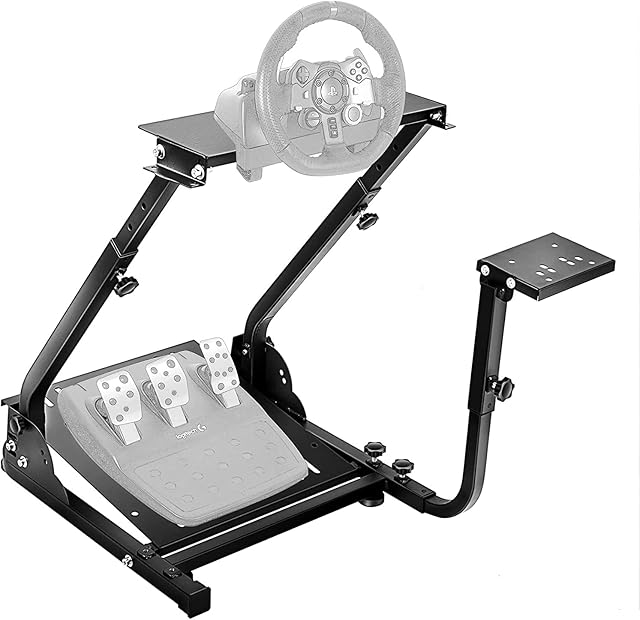 Dardoo G920 Racing Steering Wheel Stand Upgrade Gaming Wheel Stand for Logitech G920,G29,G25 Thrustmaster T80 T150 Wheel Pedals Not Included