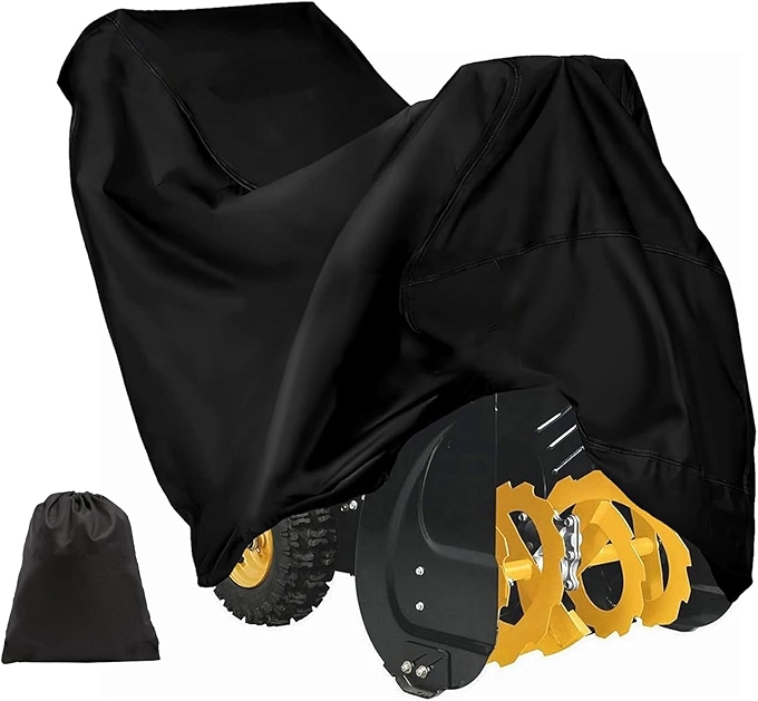 CGLEAM 雪吹机防水罩 牛津布抗风加固型大号防护 含松紧下摆双扣固定抗紫外线耐撕裂