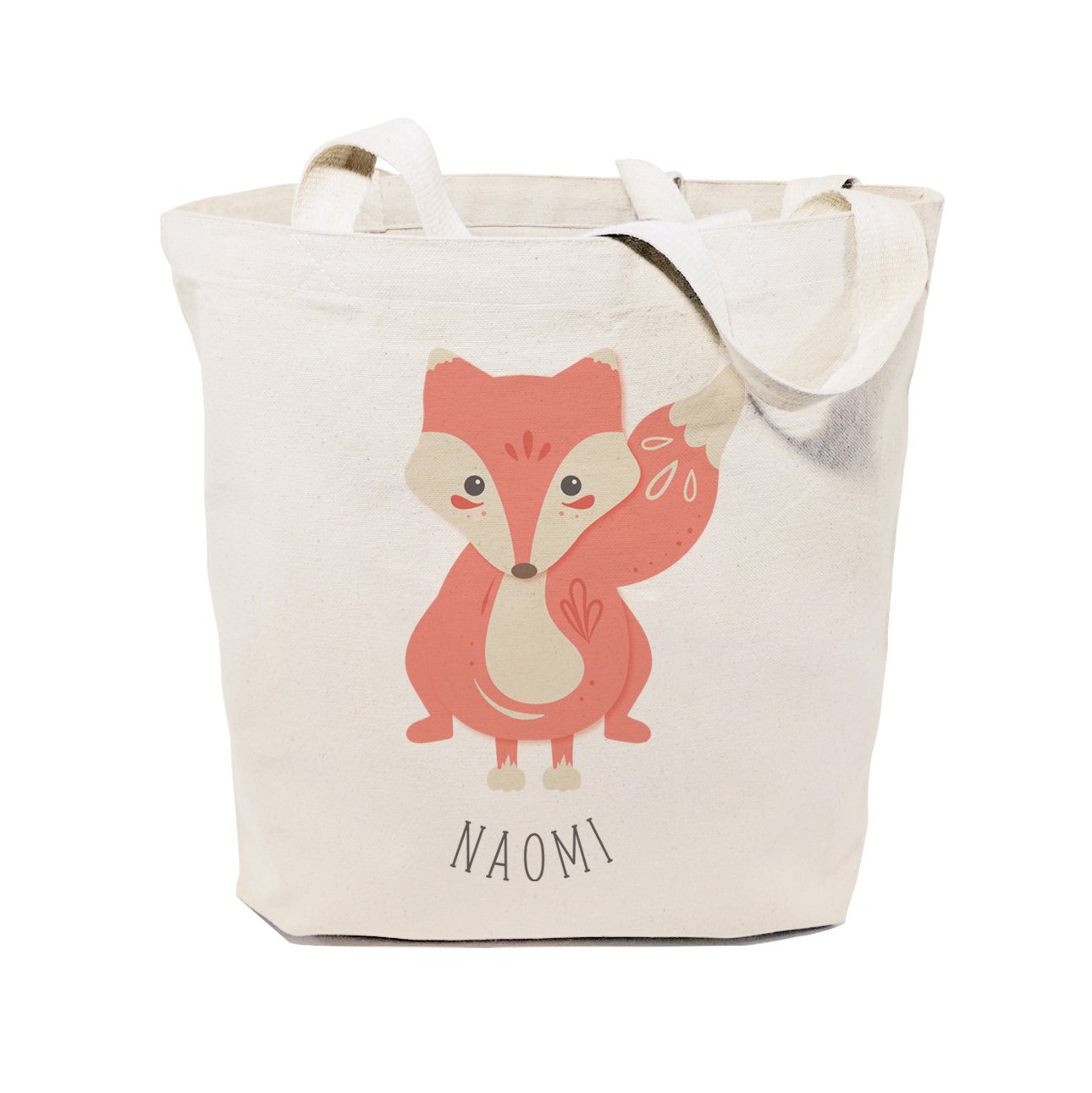 The Cotton & Canvas Co. Animal Tote and Handbag for Kids, Teens and Adults