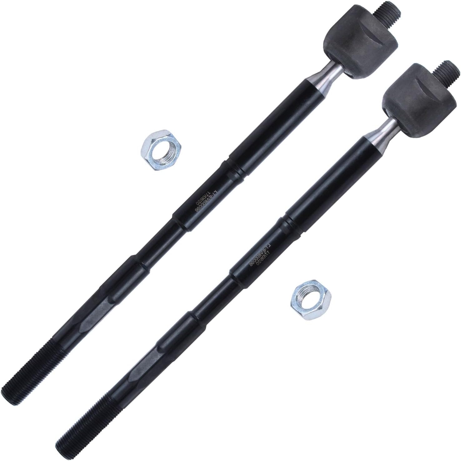 Detroit Axle - Front Inner Tie Rods for 2005-2010 Scion tC 2006 2007 2008 2009 2 Inner Tie Rod Ends 2 Boots Replacement