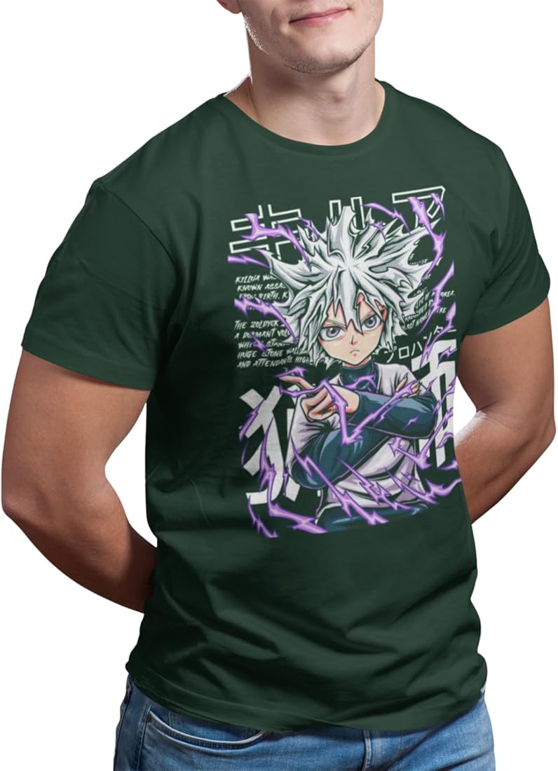 Buy URBANWICK | Hunter X Hunter Anime Graphic Men's Printed T