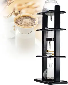 1000ml Cold Brew Drip Tower Glass Coffee Dripper Maker with Reusable Filter