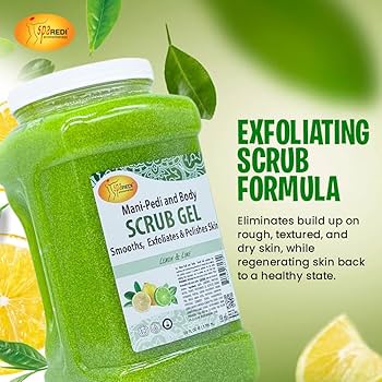 Amazon.com : SPA REDI – Lemon & Lime Pumice Scrub Gel, Exfoliating