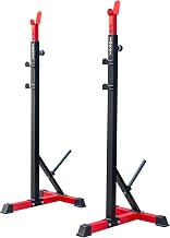 Zorex Fitness Home Gym squat stand with Adjustable Level and HeightWeight Lifting squat rack Weight Lifting bench press rack, squat machine/Stand, Power rack, Barbell stand, Bench press stand, gym stand for home workout (ZF-112)