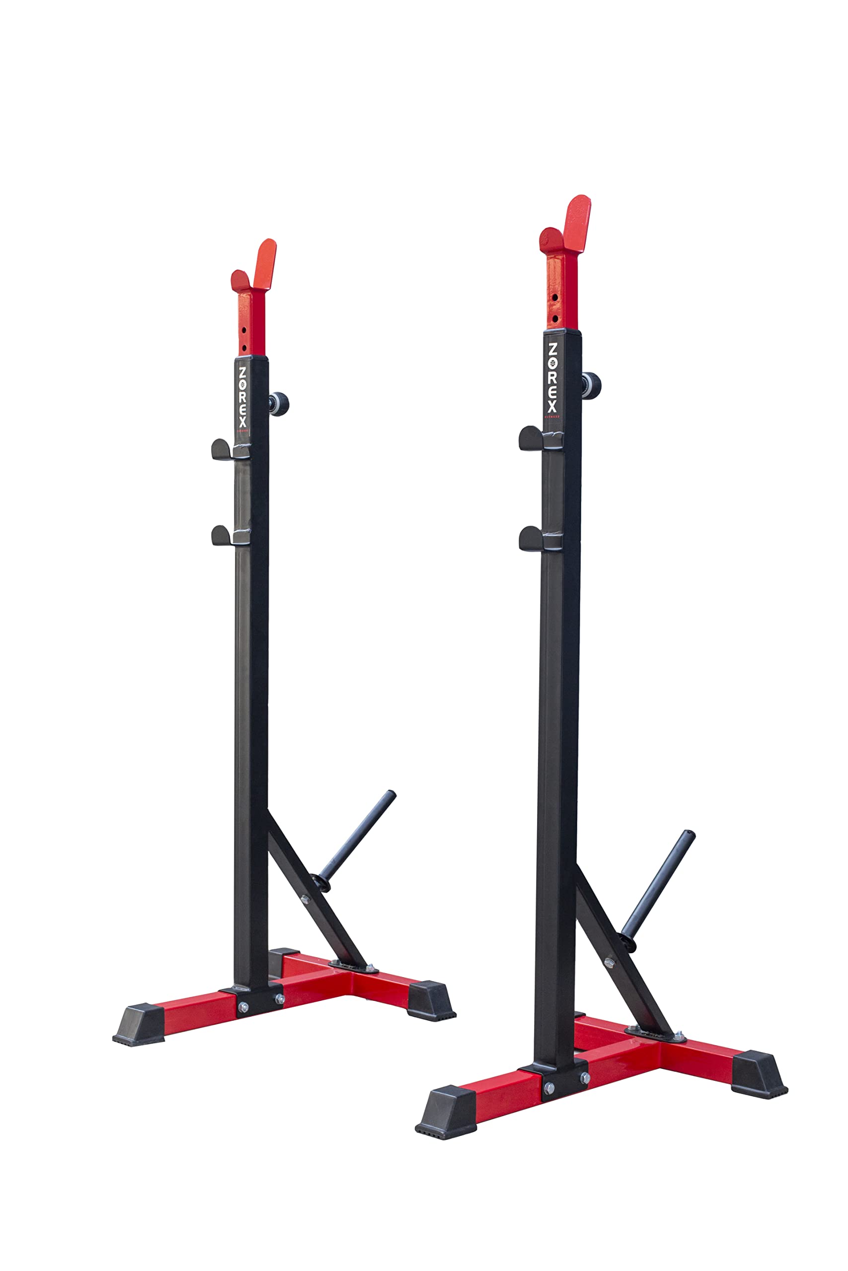 Zorex Fitness Barbell Rack Adjustable Dip Stand Gym Family Fitness Weight Lifting Rack Squat Stand Weight Lifting Bench Press, Squad Machine/Stand, Power rack, Barbell stand, Bench press stand, Squat rack for home gym (ZF-112) (B0C5TDBKWL) Amazon Price History, Amazon Price Tracker