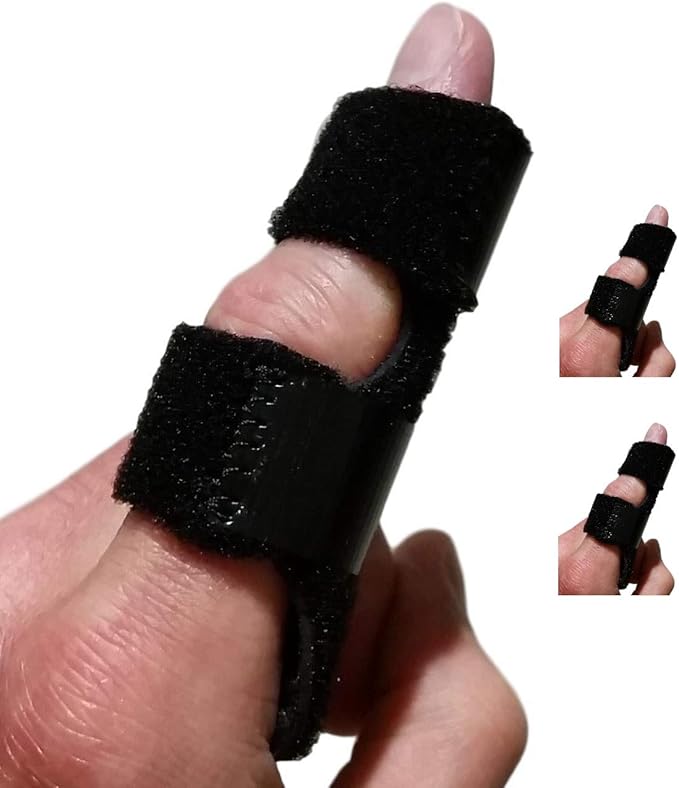 Finger Brace Trigger Finger Splint Straighten Broken or Bent Fingers & Thumbs. Mallet Finger