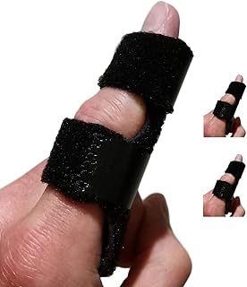 Finger Brace Trigger Finger Splint - Straighten Broken or Bent Fingers & Thumbs. Mallet Finger Splint for Stenosing Tenosynovitis Finger Pain Relief or Locking Finger Tendon. Finger Stabilizer