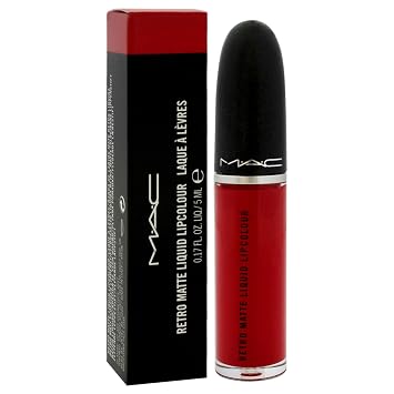 Retro Matte Liquid Lipcolor - 134 Ruby Phew by MAC for Women - 0.17 oz Lipstick | Women